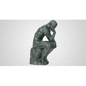 3D model The Thinker Bronze